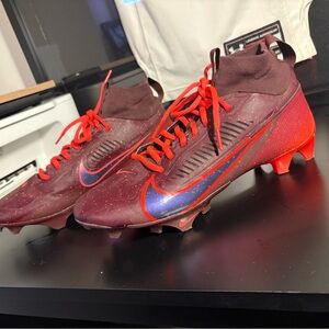 Nike Red and Blue Athletic Shoes